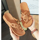 Huilijun-Fersenflip-Flops für Frauen im Sommer im Sommer Mode-Internet-Promi-Promi Dick-Soled Small Dufttrance Beach Schuhe Nicht rutschfeste Soft allein-Clip-Bein-Sandalen Grün (3883-23) 36