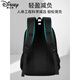 迪士尼（Disney）大容量学生书包旅行包小学初中背包高中双肩包男女简约商务电脑包 9902黑色-普通版[三大隔层+防水