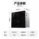 Midea Nuanyang Disinfection Cabinet Embedded Home 100L Double Layer Large Capacity Tableware Cupboard High Temperature National Subsidy MXV-ZLP90Q15S