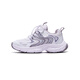 361 children's shoes for girls' sneakers 2025 autumn millennial style cushioning high elastic splicing retro casual shoes Purple 35