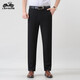 Pantalones casuales de automóvil clásico para hombres Pantalones de traje de negocios de alta gama para 2024 Pantalones largos y holgados de otoño e invierno para hombres 9853 Navy Blue 29 100-115Jin [Jin equivale a 0.5 kg]