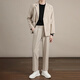 Woodpecker (Tucano) Sentón de alta gama Traje casual Suit Menere Men's Spring and Autumn Loose Korean versión coreana de Business Casual Blazer Blazer Caqueta 4xl [recomendado 180-190Jin [Jin es igual a 0.5 kg]]]