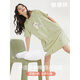 
Hengyuanxiang nightgown for women in summer pure cotton short-sleeved mid-skirt thin casual sweet new home clothes pajamas for women in summer 15604 M 160