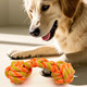 ZanChong Cotton Rope Big Dumbbell Dog Toy Bite-Resistant Teething Ball Pet Puppy Toy Puppy Toy To Relieve Boredom By Yourself