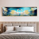 
Mei'an home bedroom bedside decoration painting light luxury master bedroom hanging painting background wall mural room swan 2024 new style ws1047 mutual support 50*200cm luxury size more than 2 meters bed or guest