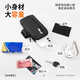 Running arm bag 2025 new men and women outdoor cycling sports and leisure mobile phone storage bag waterproof mobile phone bag gray-classic style dual-purpose arm and wrist can not be thrown away d0