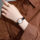 Fiyta fiyta peugeot versátil acero inoxidable reloj luminoso para mujeres 2025 nuevo cuadrado protección de dial pequeña 6198 modelos puros blanco