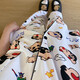 睡衣女三件套秋ins风卡通睡衣宿舍可外穿家居服套装秋 套WZL1476【高质量三件套】 XL 【建议120-135斤】