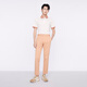 JoeOne [Algodón largo de larga duración] Pantalones casuales de hombres 25 Summer NUEVO ITALIANO CASA CASA COMPLETA COFÍCITO Versión de ajuste delgado + Peach Orange + HB1CX11762 29 Tamaño 165/72a (2.19) Ruler 73cm