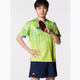Butterfly Ball-Anzug 2025 Neuer Tischtennis Uniform Lin Yunru gleicher Stil BWH841 Atmungsaktives, schnell trocknendes Badminton-Trikot BWH81-18 Rose Red M (Bestellung Hinweis für Männer und Frauen)