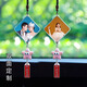 Yusenyi Customized Photo Pattern Car Rearview Mirror Pendant Security Pendant Men's and Women's Car Pendant Valentine's Day Square + SpongeBob SquarePants 2 Photos