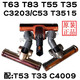
LEXY LEXY vacuum cleaner accessories T55 T35 T3519-3/T63 T83C53C33C3507 floor brush suction head Hose T55T35T55T63T83C53C33