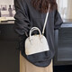 Sac à main en pierre pour les femmes 2025 Nouveau sac de coquille polyvalent rétro de haute qualité sac à bandoulière à une épaule blanc