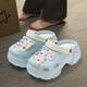 Sanrio KT Katze DIY Hole Schuhe Zubehör Schuh Blumendekoration abtrennbare Tropfplastik -Etikett an Crocs Schuhschnalle Schnalle Bug Kt Katze Keine Spezifikationen