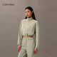 
Calvin KleinCK sports new women's drawstring hem casual stand collar loose short sports jacket GWSO official flagship PCZ-Laurel Brown XXS