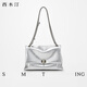 Ximuting Holiday Escape Chain Bag New Women's Single-Shoulder Summer Crossbody Bag Design Niche Bag Deep Black No Specifications