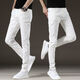 TTPMer Drei-Sicht-Jeans für Herren, wasserdichte Trends schlanker Füße vielseitiger weißer weißer weißer langer Hose schwarz und grau 1048 Yn [hohe Elastizität] 28 Größen-Empfohlen (Gewicht 95-105jin [Jin gleich 0,5 kg]))