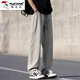 Pantalon occasionnel pic pour hommes 2025 Tendance d'été Pantalon de soie de glace pour hommes pour hommes adolescents drapage polyvalent pantalon haut de gamme pour hommes 6636 kaki xl recommandés 130-150jin [Jin est égal à 0,5 kg]