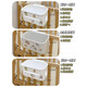 
Bedside basket baby storage rack bedside crib hanging storage bag fence diaper table storage box storage basket enclosure * 3 + three-in-one hanging basket * 1 4c