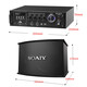 索爱（soaiy） 家庭影院KTV音响套装10英寸家用商用会议舞蹈室设备卡拉ok蓝牙功放 5.5英寸音响套装+双话筒