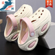 
Hongxing Children's Shoes Children's Slippers Girls 2025 New Summer Anti-Slip Anti-odor Children's Hole Shoes Wear Medium and Big Children Rice Noodles 34