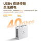 Mingfan UM870SLIM/690SLIM RYZEN R7-8745H/R9-6900HX MINI Host Computer Octa-Core Mini Host Host Gaming Office Office Desktop Small Host UM870SLIM (R7-8745H) Dual Canal 32G+1TBSSD [