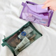 Bangeri Travel Laving and Storage Bolsa de maquillaje Gran capacidad Cosméticos portátiles Pequeños Artículos pequeños Bolsa de lona para hombres y mujeres