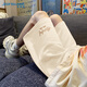 真维斯（JEANSWEST）短裤女2025夏季100%纯棉透气高腰五分裤运动显瘦校园风时尚休闲裤