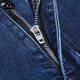 Jeep Spirit Jeep Spring and Summer Min Cotton Jeans Business d'âge moyen masculin Straight Size Casual Foot Dad Breathable Long 3891 Zhonglan Thin Style 35 [2 pieds 8]