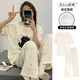
MONTAGUT (MONTAGUT) pajamas with chest pad for women in summer short-sleeved trousers round neck 2025 new cartoon KT cat girl home clothing set JYR9207 M