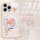 OUIO适用华为小米苹果16手机壳磁吸带支架iPhone15迪士尼14plus朱迪尼 质感黑朱迪尼克-ZBL12149H 华为Mate70Pro+