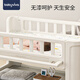 babyviva婴儿尿布台宝宝抚触护理台换尿布可移动新生儿洗浴婴儿床 布台+乳胶垫+乳胶枕 组装 其他 框架结构