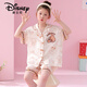 Disney Girls Pyjamas Summer Ice Silk mince Clain Card Costume Enfants Cartoon Cartoon Mignon moyen à la mode et grands enfants Vêtements à domicile G-6628 # Jiyikawa 170 Taille 20 [Hauteur 155-160cm]