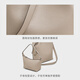 CHARLES&KEITH25夏季新品荔枝纹单肩斜挎子母水桶包七夕礼物CK2-10151504 Taupe灰褐色 M