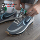 Nike (Nike) Nike Men and Women Sacai Deconstrued Cloque articulación Spares de gofres de suela gruesa deportes y zapatillas casuales DH1347 DJ4877-001 45