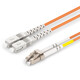 HAILE海乐 千兆多模光纤跳线 OM2双芯LC-SC尾纤50/125跳纤 1米 HJ-2LC-SC-MD1