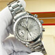 [SECUESTA 95 NUEVO] OMEGA Men's Watch Speedmaster Series Mecánica Mecánica Decha Luminosa Pantalla Cronógrafo Multi-función Matrícula Mench Match Watch 39mm Watch Diámetro Silver Grey 3523.30.00