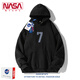 Sweat à capuche rétro américain de la NASA pour le printemps et l'automne High Street couple Handsome Top Coat Tend N138L3894 Brown 2xl