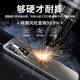 Lite is suitable for opporeno14pro mobile phone case, new metal reno14 protective cover, lens all-inclusive business matte anti-fall with lens film for men and women, soft edge hard case, sand black, gold shield metal | soft edge does not hurt the machine | with lens film oppo reno14pro