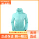 Kaileshi (Kailas)/Kailas Feste Farbe Dünner Sinn null atmungsaktiv und UV -Proof UPF40+ Kapuze -Sonnenschutzjacke Frauenstil Shan Cherry Pink XL