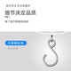 高精度手提电子秤小型快递称便携式家用钩商用吊勾弹簧行李称鱼器 可称100斤 502白色猫【充电款】手提电子秤 送充电线