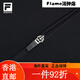 斐乐（FILA）FILA 官方女士针织连帽外套2025春新款基础简约网球 暗流黑-BK S160/80A 均码