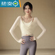 Shantou Lincun Pilates training clothing three-piece yoga clothing suit for women 2025 high-end three-piece suit Pilates training three-piece milk white vest + milk white blouse + sea rock gray pants M 90-110Jin Jin equals 0.5 kg
