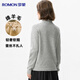 Romon [Wool] Cardigan dames en dentelle à demi-chouchure automne et hiver nouveau pull en tricot pull pull pull vestime pour femmes