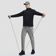 DESCENTE迪桑特TRAINING系列综训防晒男士外套针织运动上衣 BK-Tap Shoe XL (180/100A)