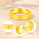 Китай Gold 5G Hard Gold Jiyan Lucky Gold Ring Solid Gold Fit Gold Gift кольцо кольца моей подруги подарка жены джиан [14#] Золотой вес около 5,4 г (возврат средств меньше и больше дополнений)