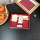 ZIPJBX Neue Geschenkbox Dragon Red Natal Unterwäsche Frauen Schüler Geschenkbox Set Cotton Slips 9905-rot m eins Größe [80-120jin [Jin gleich 0,5 kg]]