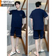 MODAL Pyjamas Herren Sommer Pure Cotton Dünne Shorts können außen getragen werden, um coole Kleidung für Freizeitkleidung für lockere Männer zu sammeln.
