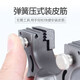 弹弓98k新款皮筋扁皮高精度钢珠专用弹弓红外线激光弓 K98+1皮筋1百铁1百泥+戒指