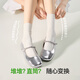 SecretWorld【10A抑菌】袜子女士夏季薄款透气棉袜吸汗月子堆堆袜防臭中筒袜 脱脂白 1双 均码